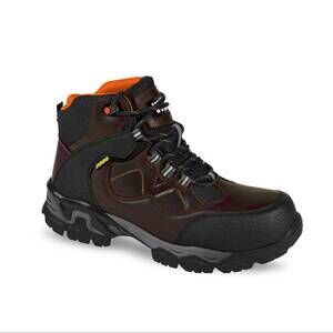 NEW FERRATO men's work boots in dark brown